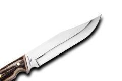 Bora 416 B Büyük Jungle Geyik Boynuzu Saplı Bıçak