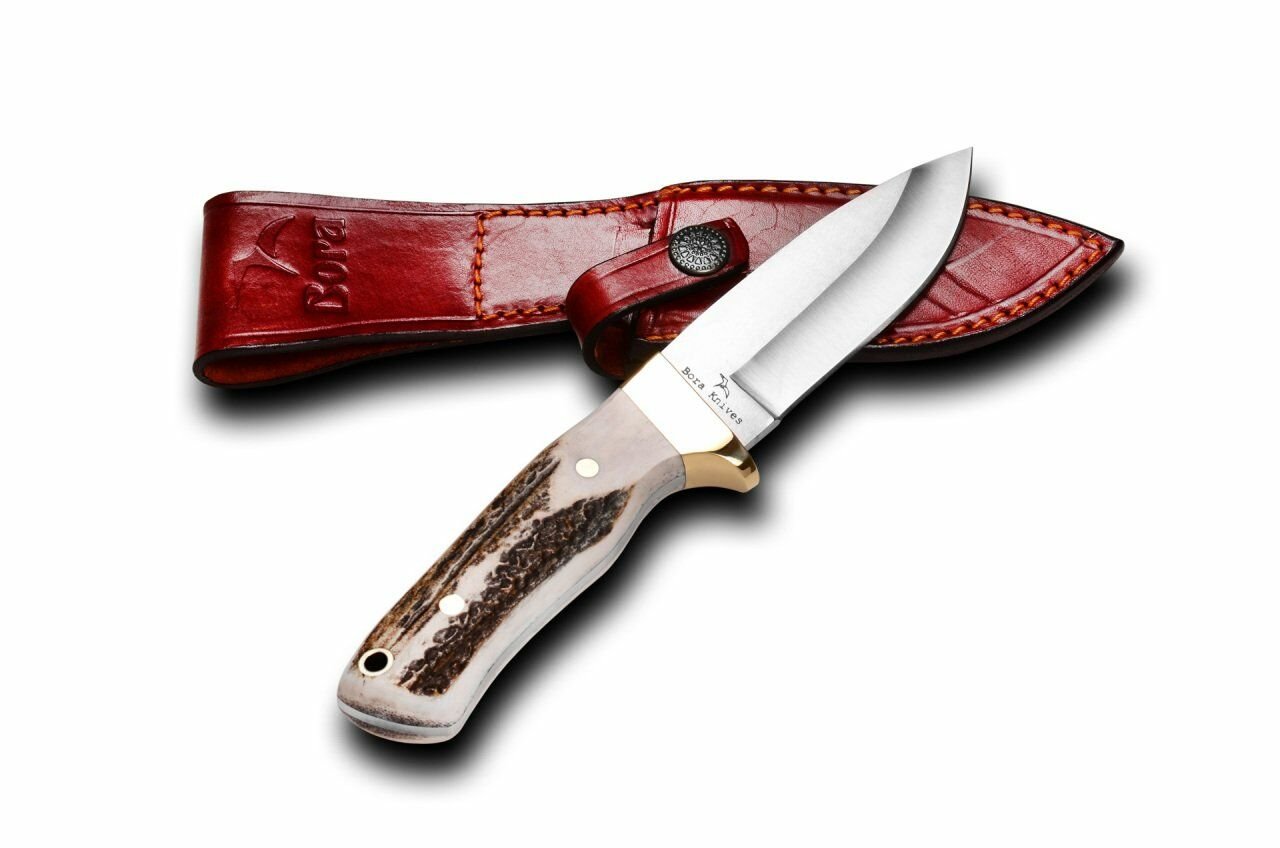 Bora 418 B Wild Boar Geyik Boynuzu Saplı Bıçak