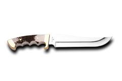 Bora 509 B Black Bear Geyik Boynuzu Saplı Bıçak