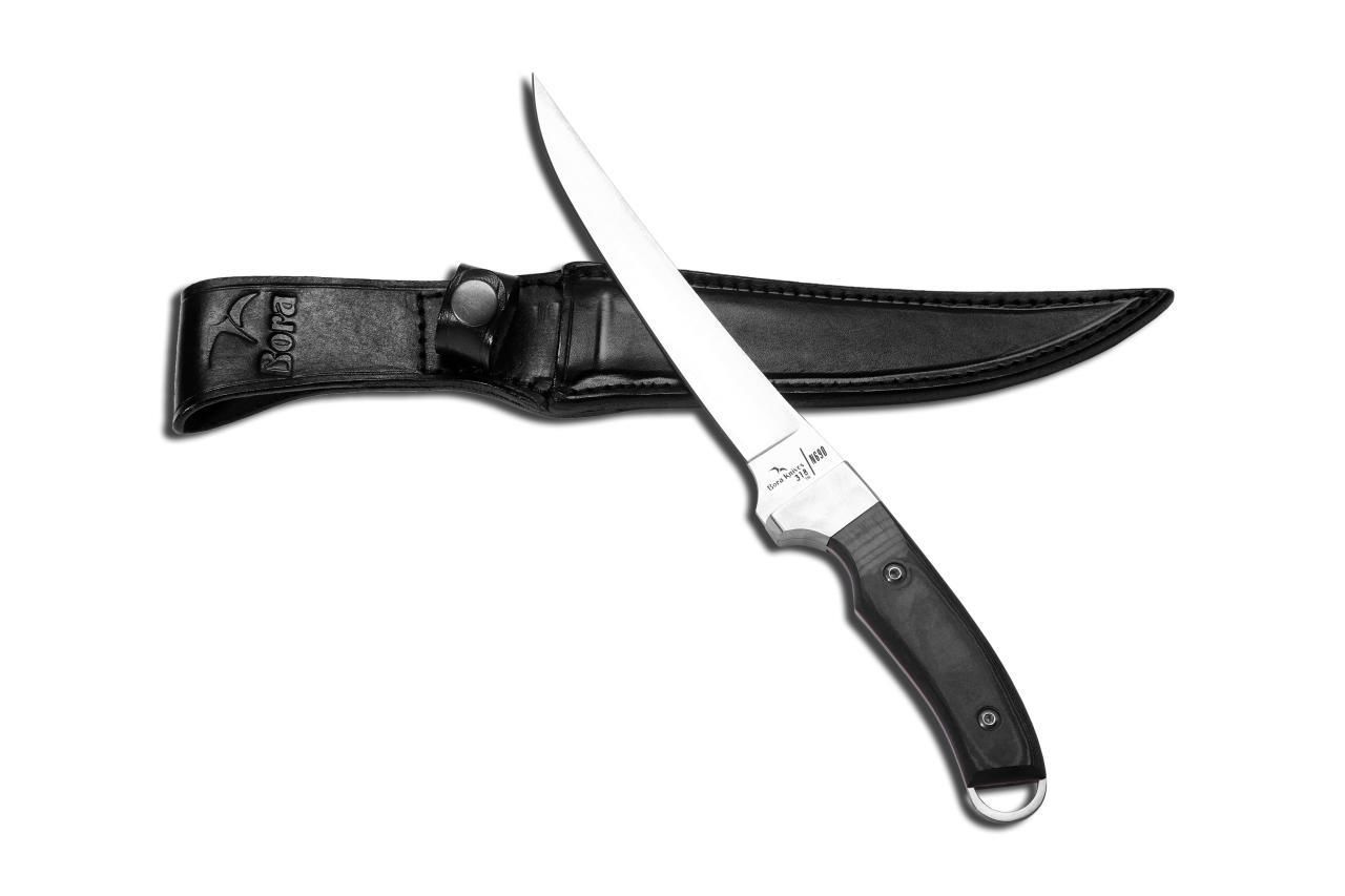 Bora 318 MA Fileto 2.0 Mikarta Saplı Bıçak