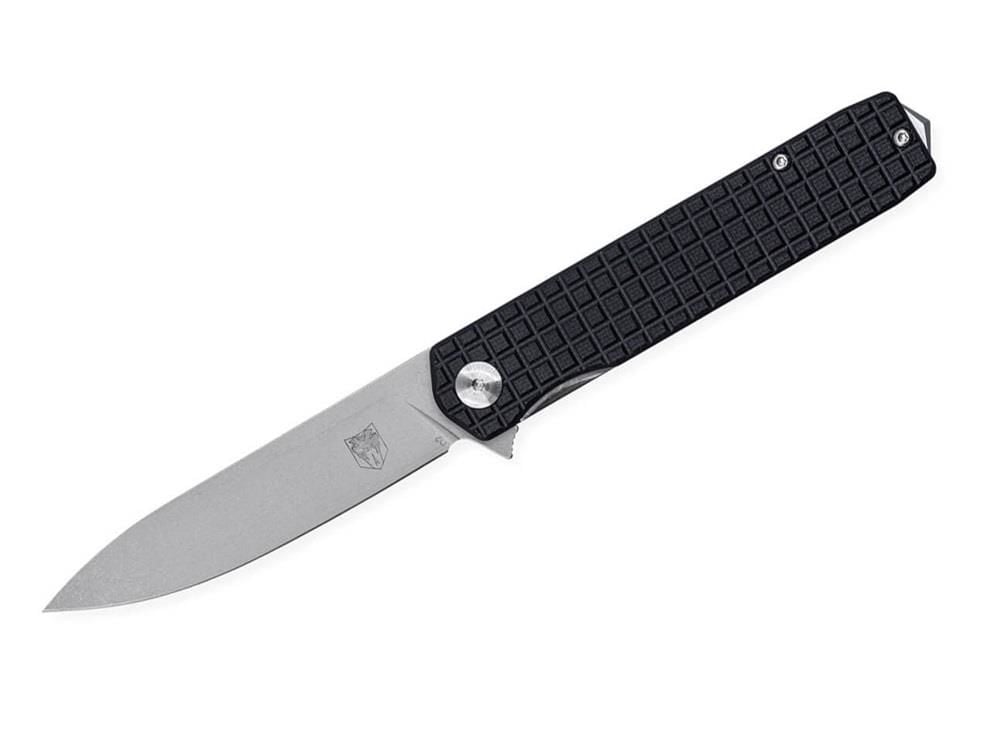 CobraTec Medium Cayden Black Drop Not Serrated Çakı