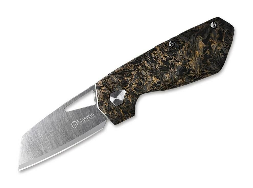 Maserin 373 Knife Tungsten CF Green Çakı