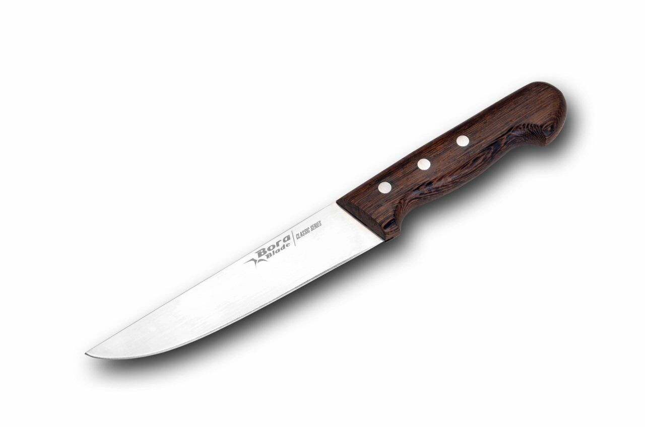 Bora 705 W Mutfak ve Kurban Wenge Saplı Klasik Bıçak