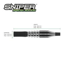 Winmau Sniper SE %90 Tungsten Çelik Uçlu Dart Oku