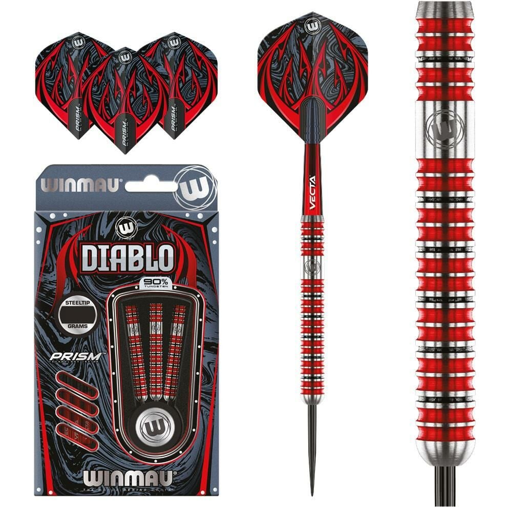 Winmau Diablo %90 Tungsten Çelik Uçlu Dart Oku