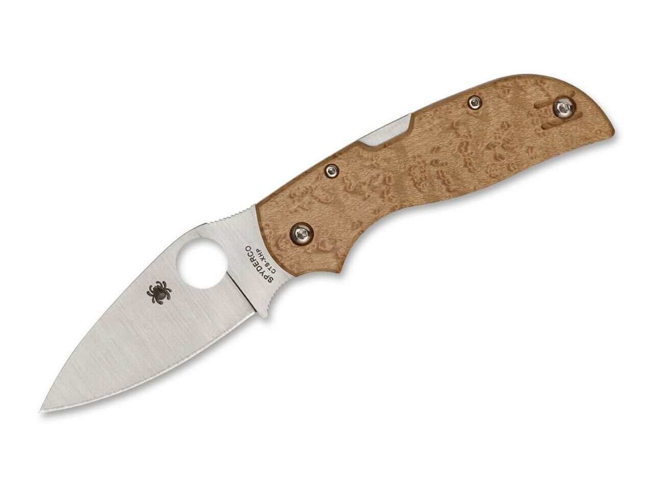 Spyderco Chaparral Birdseye Maple Çakı