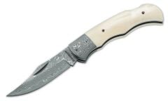 Böker Magnum Damascus Kemik Çakı