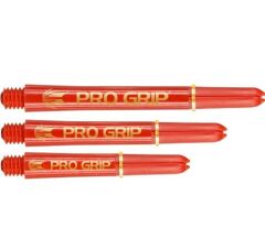 Target Pro Grip Dart Shaft Kırmızı - Medium Gold Ring