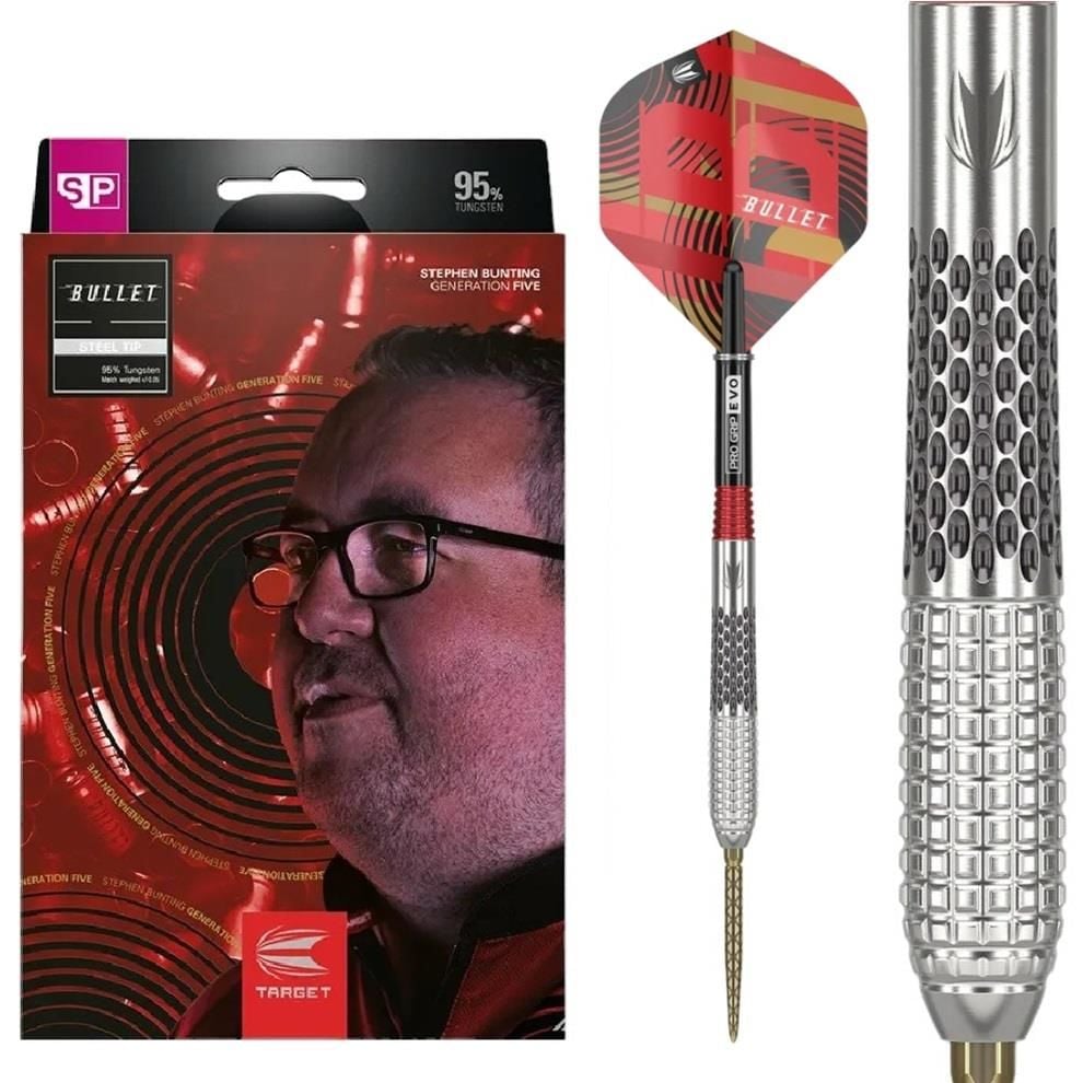 Target Stephen Bunting G5 % 90 Tungsten SP Çelik Uçlu Dart Oku