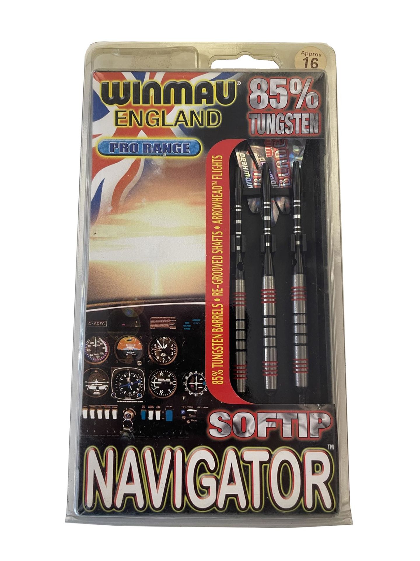 Winmau Navigator %85 Tungsten Plastik Uçlu 16 gr Dart Oku