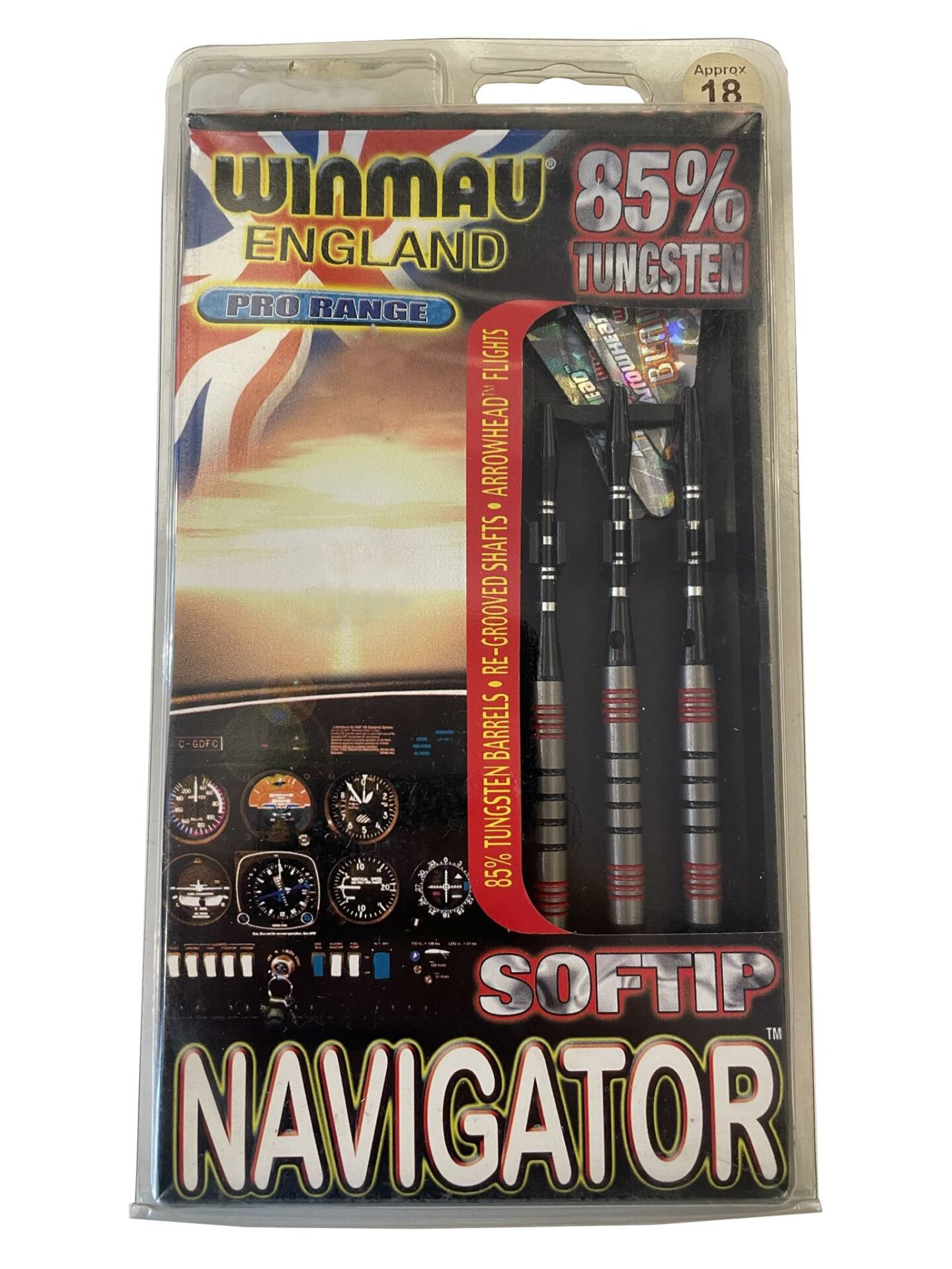 Winmau Navigator %85 Tungsten Plastik Uçlu 18 gr Dart Oku
