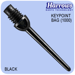 Harrows Dart Softtip Points (25 mm-2BA) - 1.000 Adet