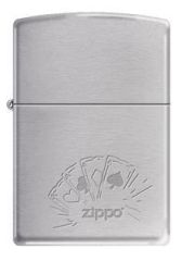 Zippo Playing Cards Chrome