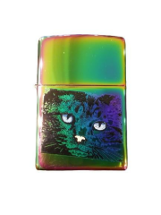 Zippo Spectrum Cat Chrome