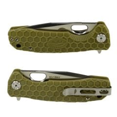 Honey Badger Tanto Flipper Medium Green Çakı