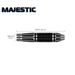 Winmau Majestic Onyx %90 Tungsten 22gr Dart Oku