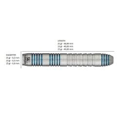 Unicorn T95 Core XL Blue Type 2 % 95 Tungsten Çelik Uçlu Dart Oku