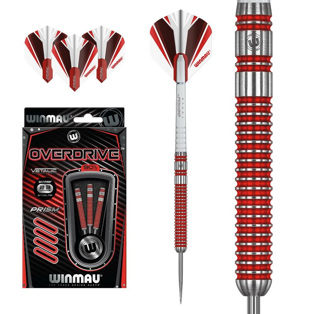 Winmau Overdrive %90 Tungsten 23 gr Dart Oku