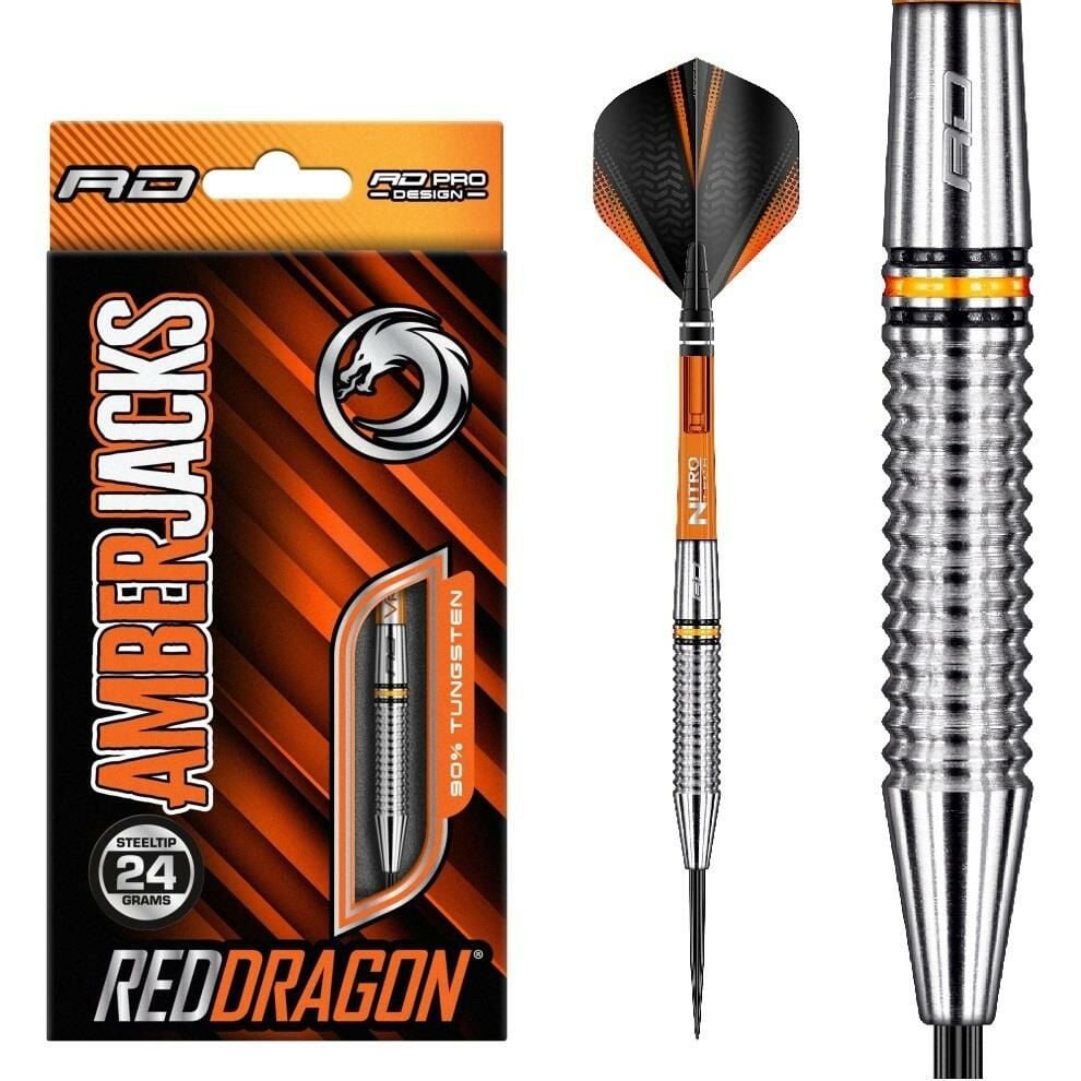 Red Dragon Amberjack 17 % 90 Tungsten Çelik Uçlu Dart Oku