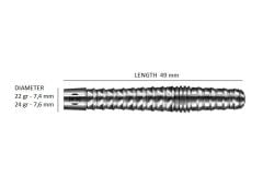 Harrows Razr %90 Tungsten Dart Oku