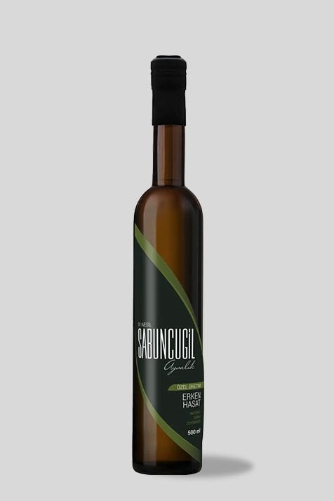 2025 - 2026 Yeni Mahsul Erken Hasat Soğuk Sıkım Filtresiz Zeytinyağı - 500 ml Futura Fasetta Şişe