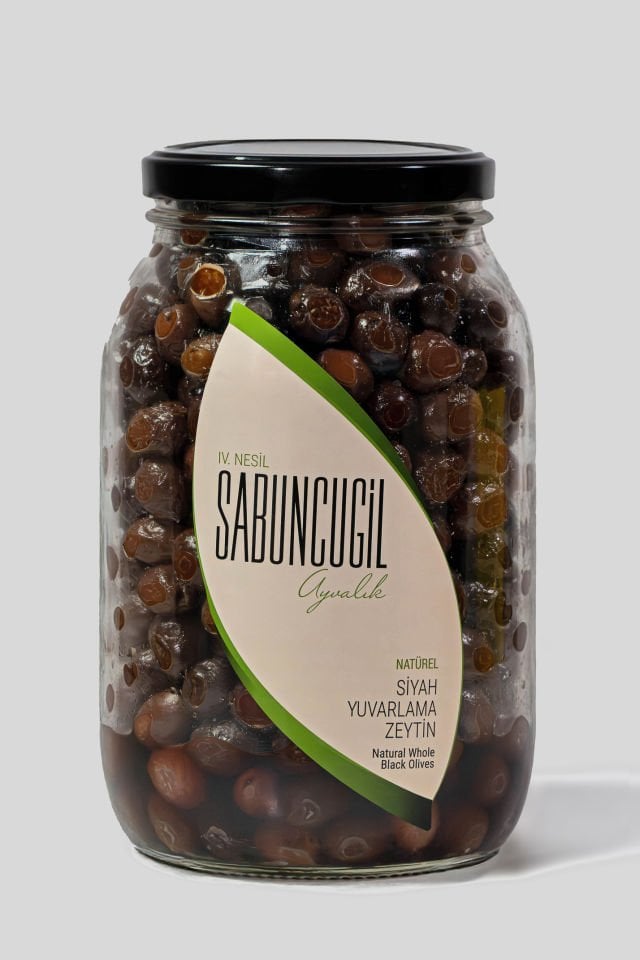 Ayvalık Natürel Siyah Yuvarlama Zeytin 2000 cc