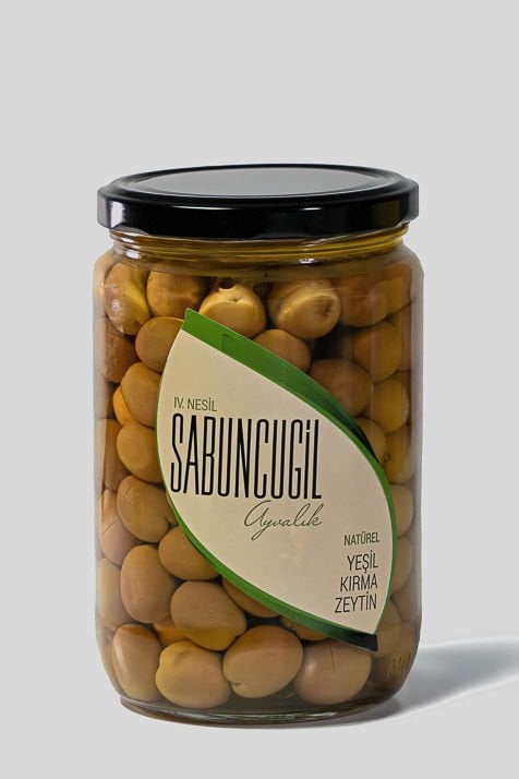 Ayvalık Natürel Yeşil Kırma Zeytin 660 cc