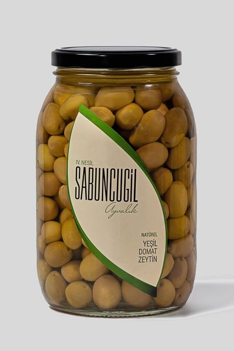 Ayvalık Natürel Yeşil Domat Zeytin 2000 cc