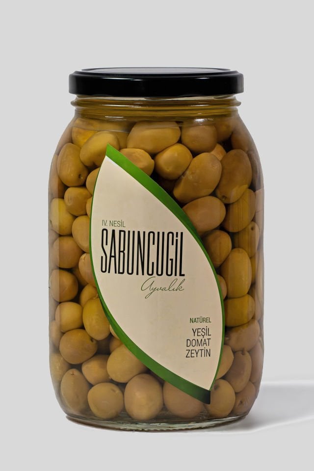 Ayvalık Natürel Yeşil Domat Zeytin 2000 cc