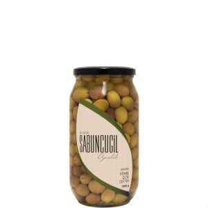 2023 - 2024 Yeni Mahsul Ayvalık Natürel Pembe Çizik Zeytin - 1.000 cc