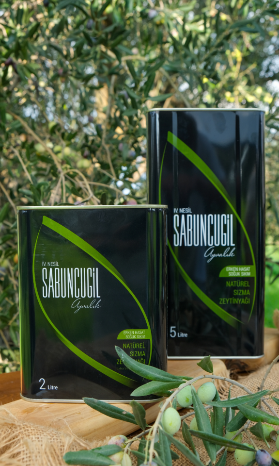 2025 - 2026 Ayvalık Erken Hasat Soğuk Sıkım Filtresiz Zeytinyağı 2000 ml Teneke