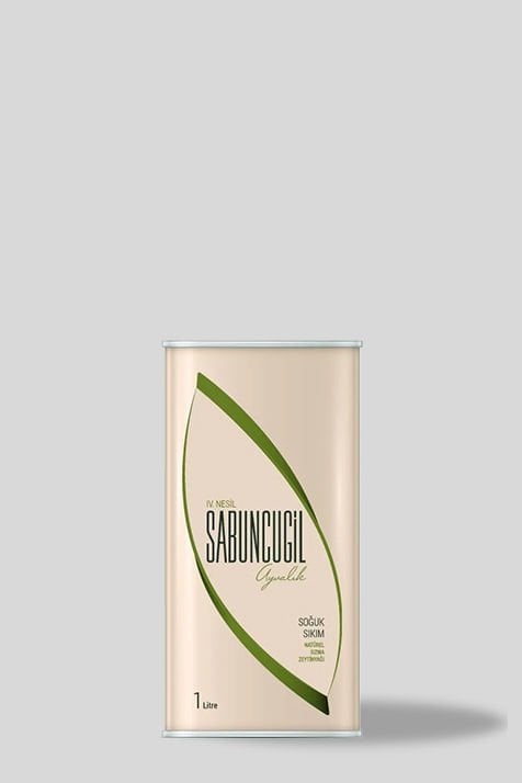 2025 - 2026 Ayvalık Olgun Hasat Soğuk Sıkım Zeytinyağı 1000 ml Teneke