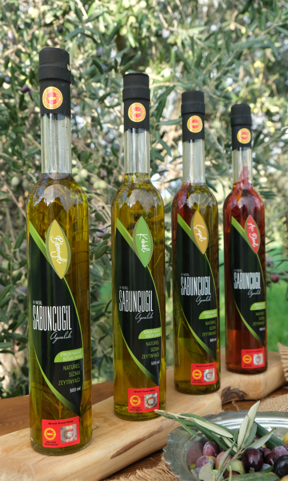 2025 - 2026 Mahsul Erken Hasat Çeşnili Zeytinyağı Kekikli 500 ml