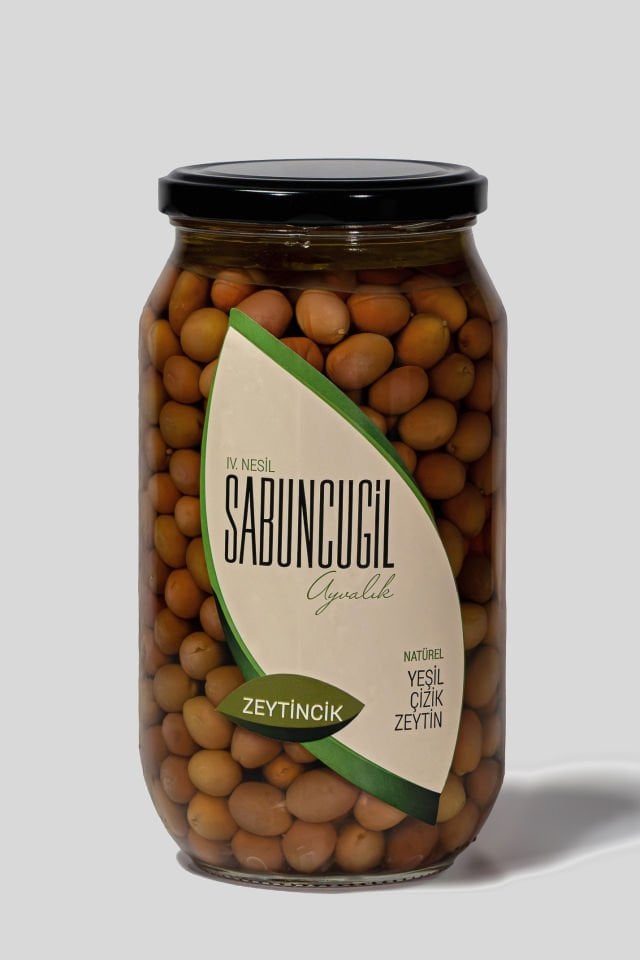 Ayvalık Natürel Yeşil Zeytincik 1000 cc