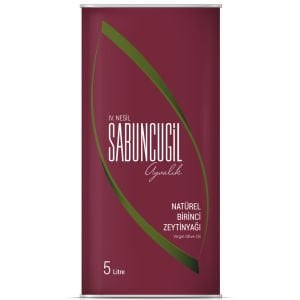 2024 - 2025 Mahsul Natürel Birinci Zeytinyağı - 5.000 ml Teneke