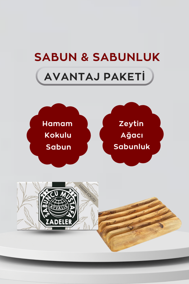 Sabuncugil Sabunluk & Doğal Zeytinyağlı Hamam Kokulu Sabun 140 g