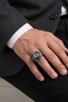 Pençe Model Teşkilat-ı Mahsusa Gümüş Yüzük