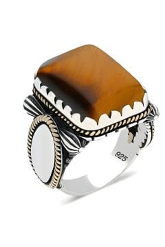 Kaplangözü Taşlı Gümüş Yüzük