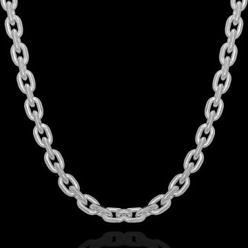 Forsa Model Gümüş Zincir 3,80 mm Genişlik