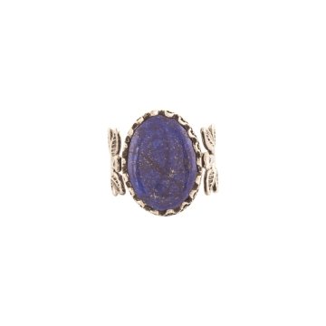 Sarmaşık Model Lapis Lazuli Taşlı El İşi Yüzük