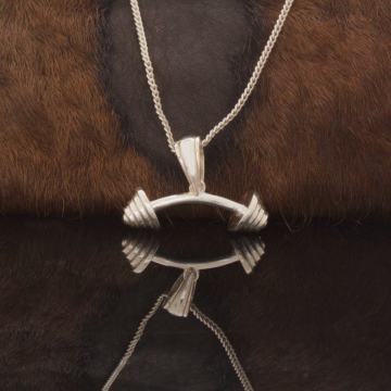 Halter Model Gümüş Kolye