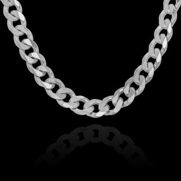 Gurmet Model Gümüş Zincir 6,10 mm Genişlik