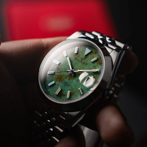 VEZETO LIME GREEN GEMSTONE LIMITED EDITION DX-2061-55 Erkek Kol Saati