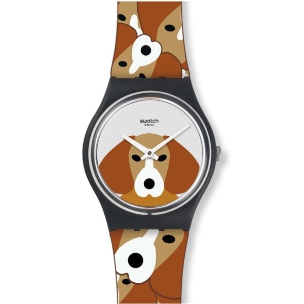 Swatch FOX THE DOG  GM188 Unisex  Erkek Kol Saati