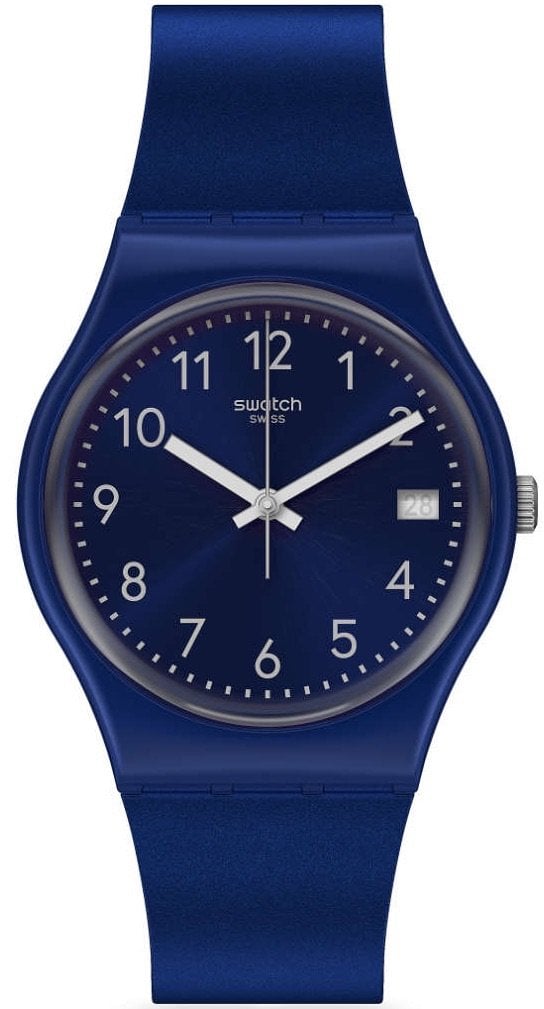 SWATCH SILVER IN BLUE GN416