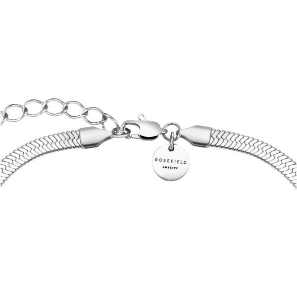 ROSEFIELD JNSWS.J1003 Kalp Kristal Taş Çelik Kolye