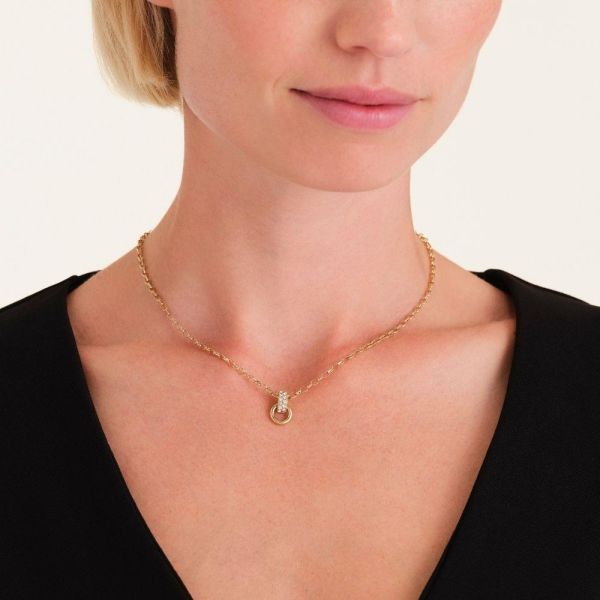 ROSEFIELD JNBSG.J898 Altın Çelik Kolye