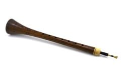RENKLENDİRİLMİŞ ZURNA KABA BOY 41 CM - FA DİYEZ + BORU + HALKA + 3 ADET YEDEK KAMIŞ