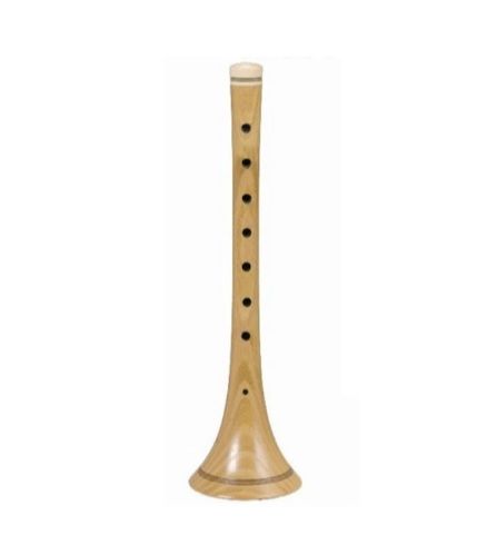 VERNİKLİ ZURNA KÜÇÜK BOY 23.5 CM - RE + BORU + HALKA + 3 ADET YEDEK KAMIŞ
