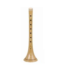 VERNİKLİ ZURNA KÜÇÜK BOY 23.5 CM - RE + BORU + HALKA + 3 ADET YEDEK KAMIŞ